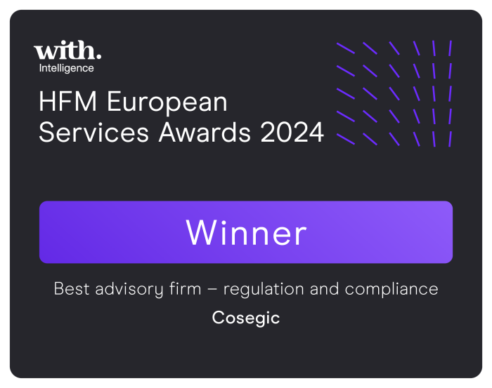 Best advisory firm regulation and compliance Winner